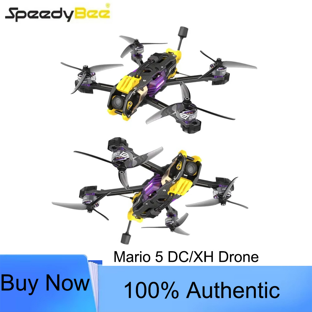 Drone Camera 4K - SpeedyBee Mario 5 FPV 5-Zoll-Drohne mit