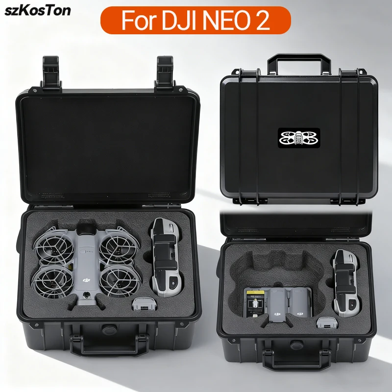 Drone Camera Case - Tragbare Sicherheitsbox für DJI NEO 2,