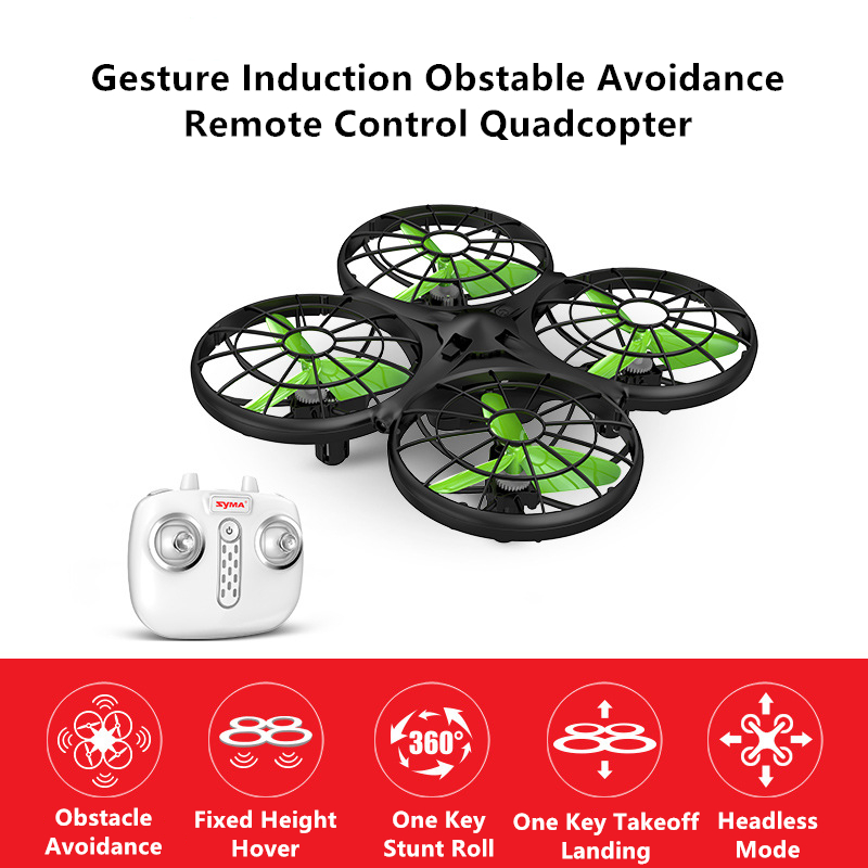 Eachine Drone E010 - Geste Induktion Hindernisvermeidung RC Quadcopter Stabiler