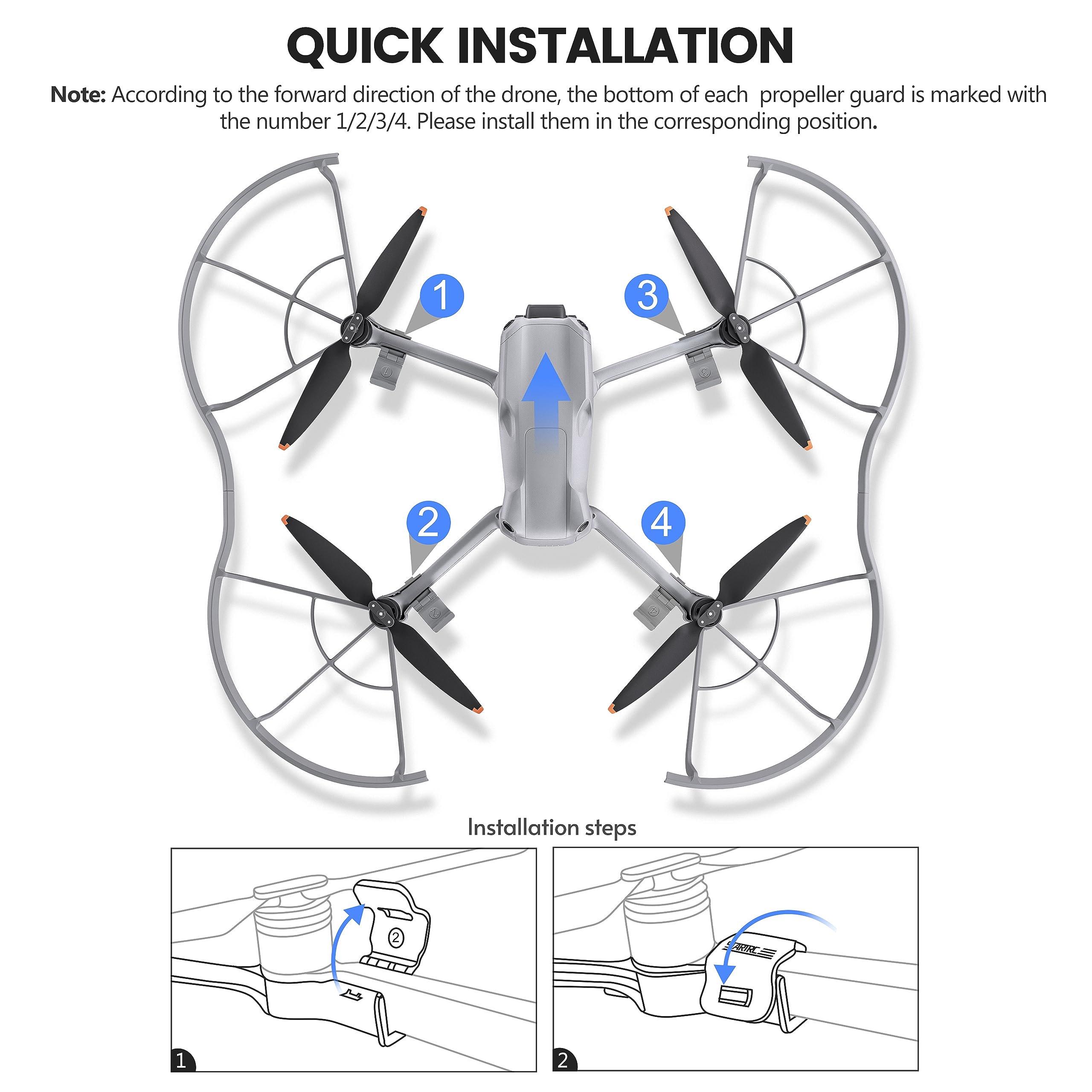 STARTRC Air 3S Propellerschutz – Dji Drone Air 3 Bewertung und Preis